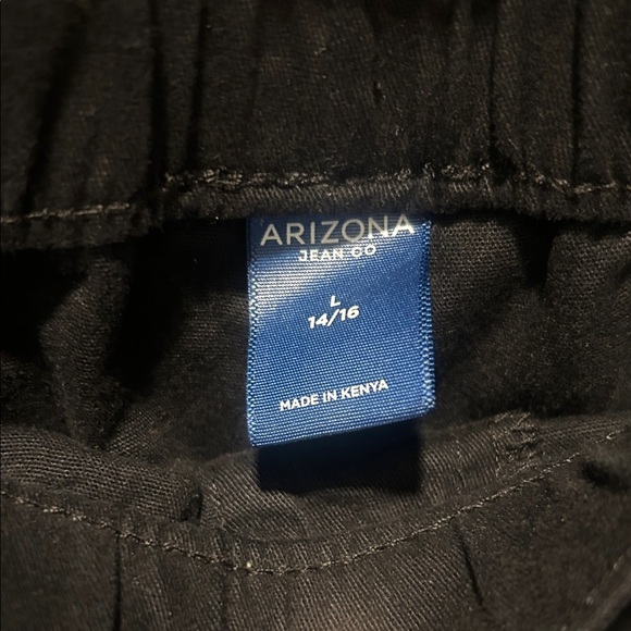 Arizona Jean Company Black Kids Joggers - Picture 3 of 4